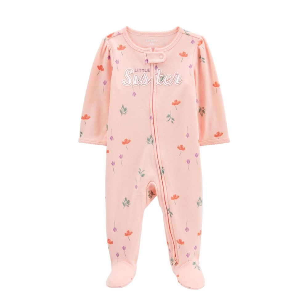Footed pjs- 6 months
